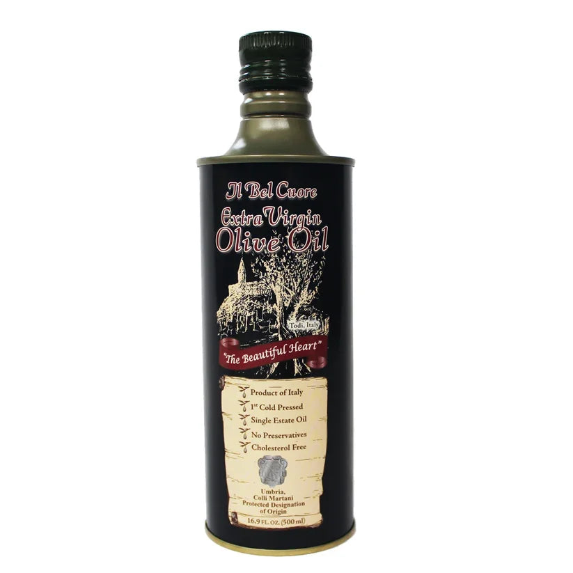 Il Bel Cuore Extra Virgin Olive Oil can